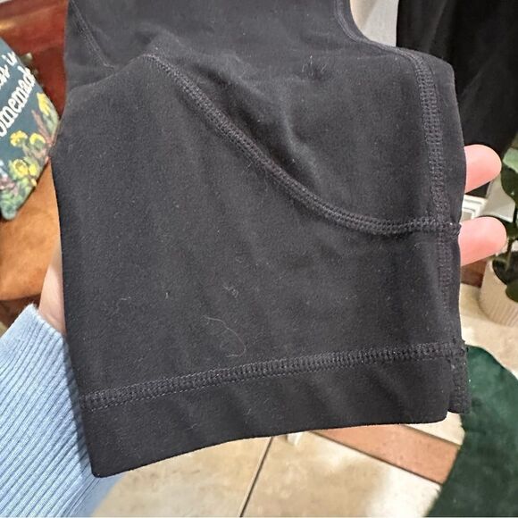 Athleta Black Cropped Leggings Size M - Picture 5 of 7